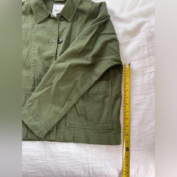 Madewell Drapey Pomeray Chore Jacket - Picture 7 of 9